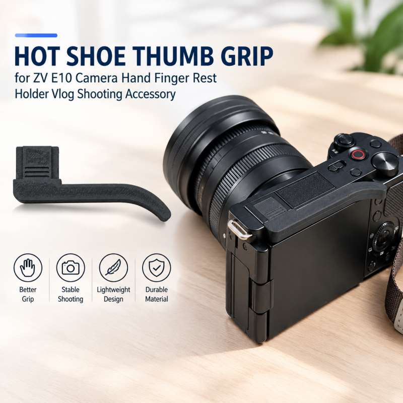 Sony Camera Zv-E10 - Poignée de pouce pour griffe flash