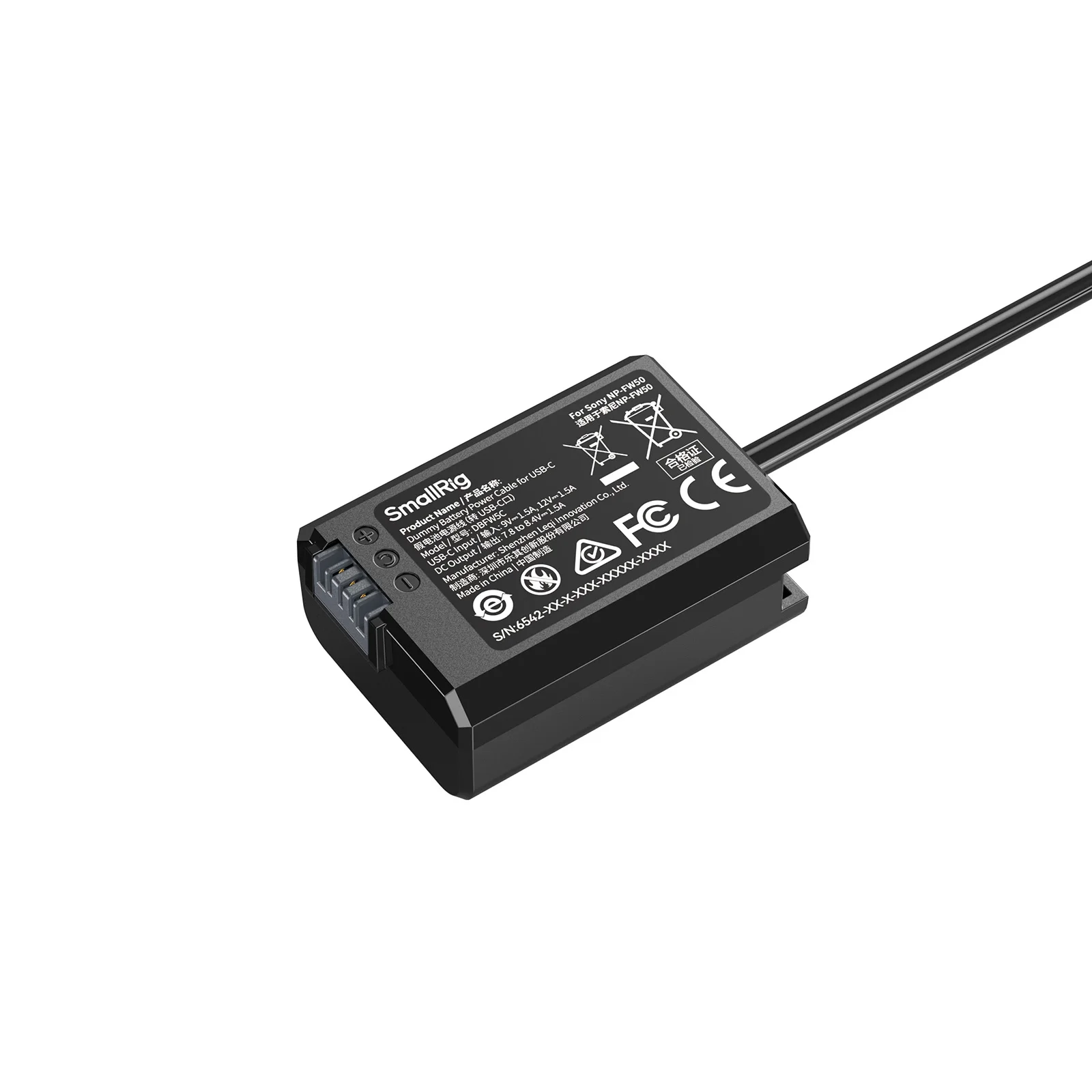 Câble de batterie factice USB- - Sony Camera Zv-E10 avis et prix